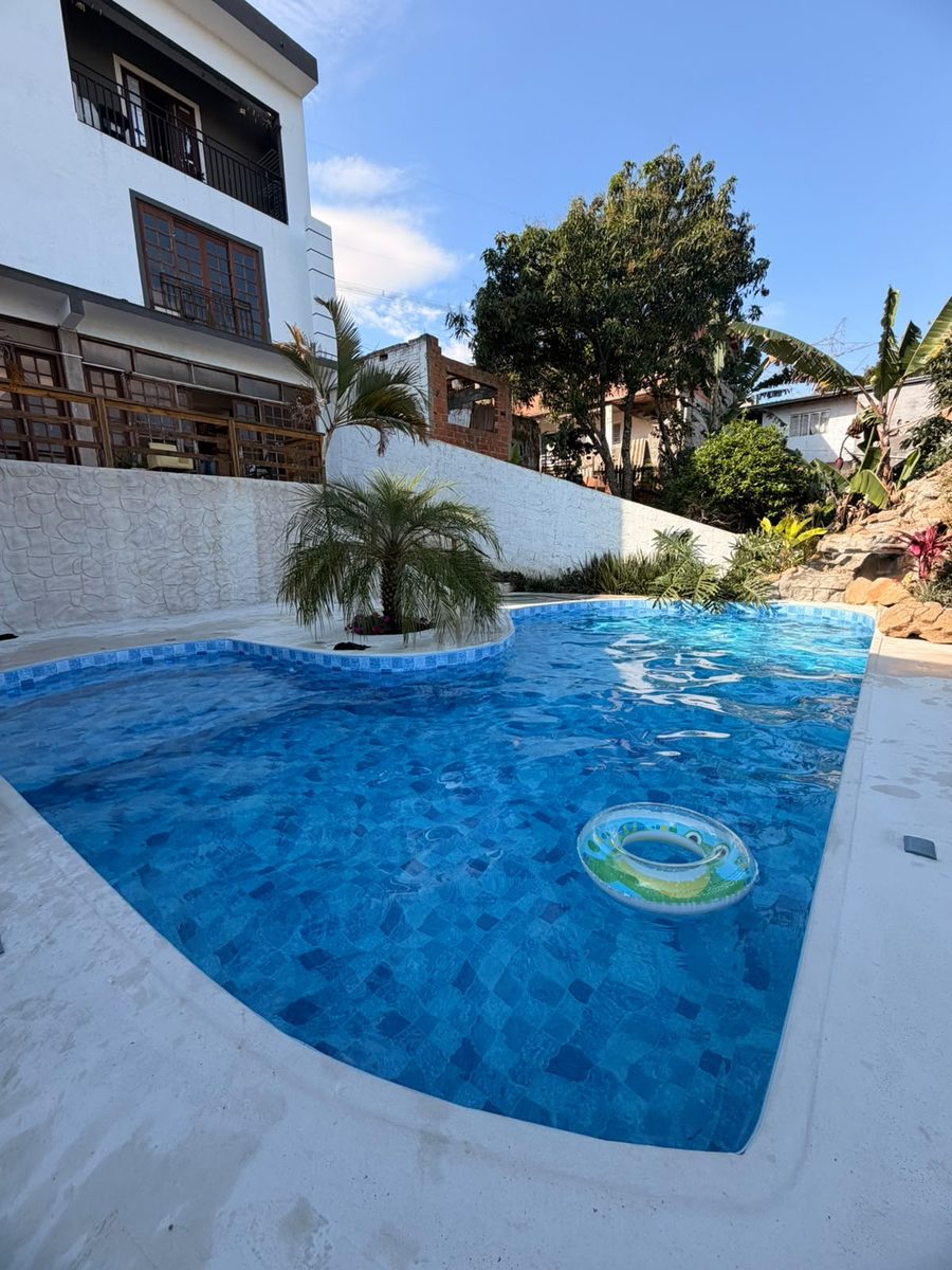 Piscina depois da troca de vinil